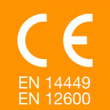 EN 14449-EN 12600-4+4 MM-BIPV